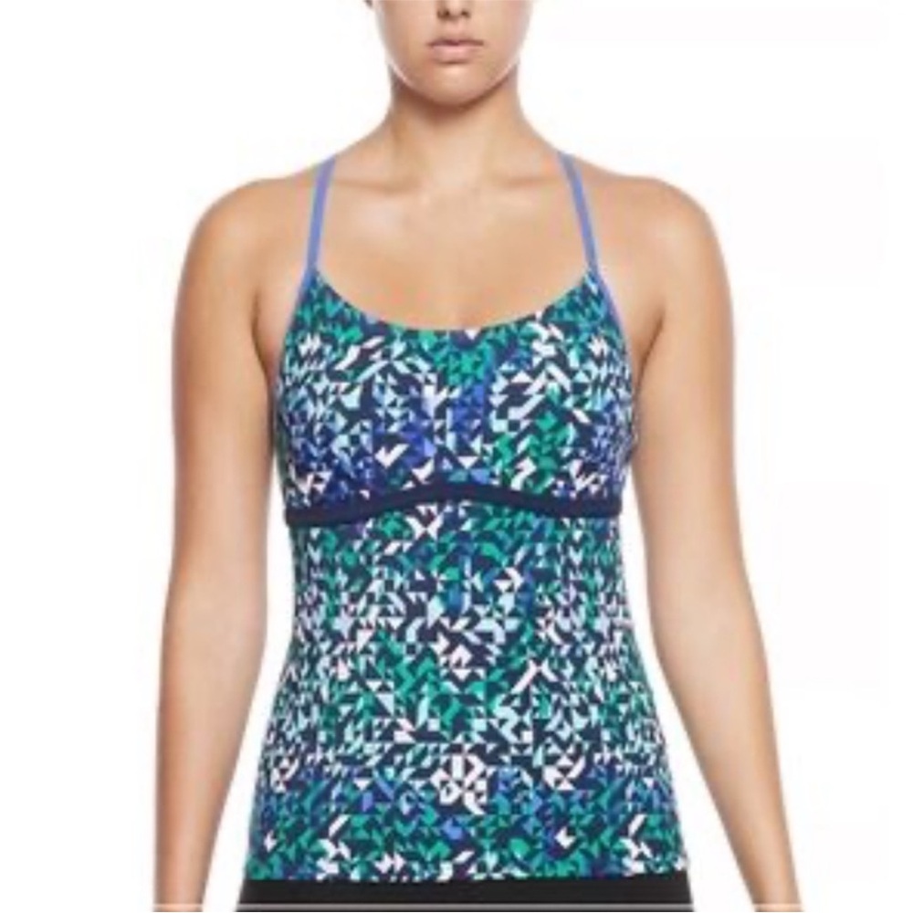 NWT Nike Green/Black/Blue Razorback Athletic Tank. Size Large.